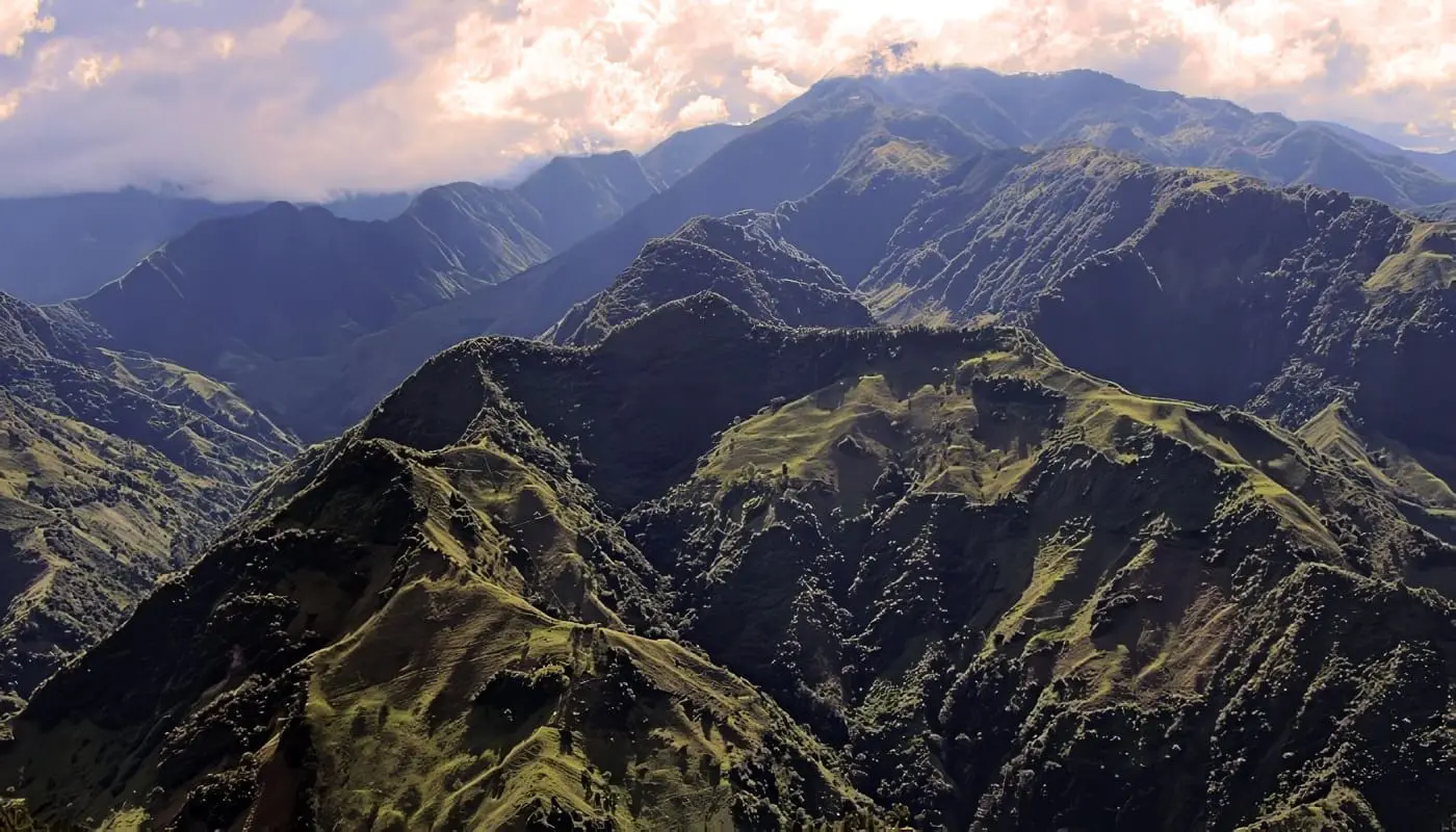 Cordilleras en Colombia