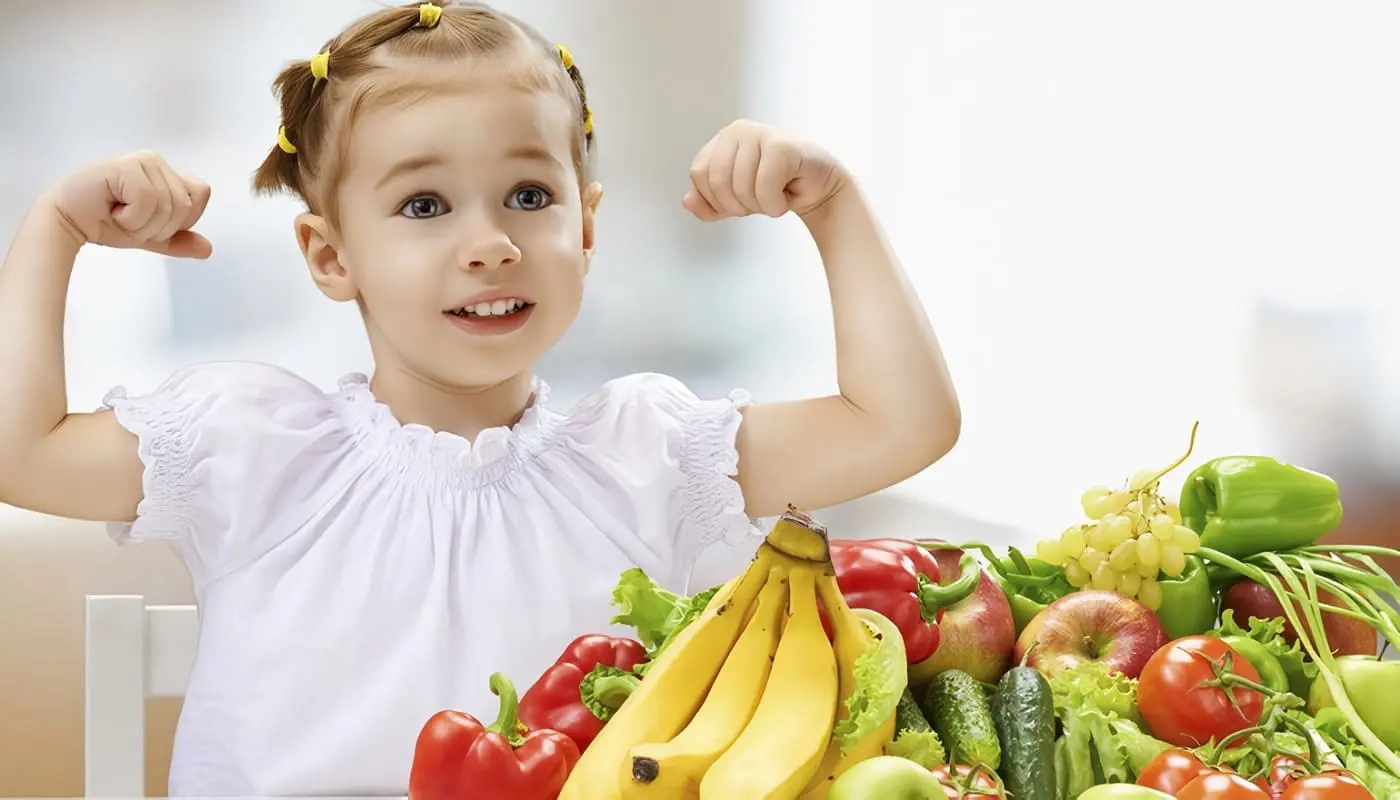 Alimentación balanceada para niños