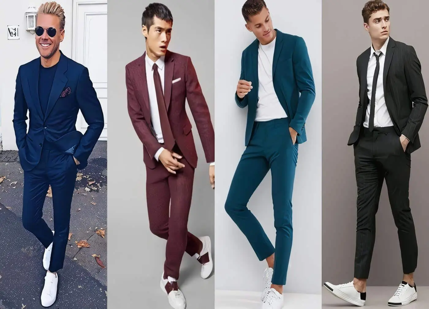 Zapatillas blancas para hombre