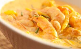 Curry de Camarones