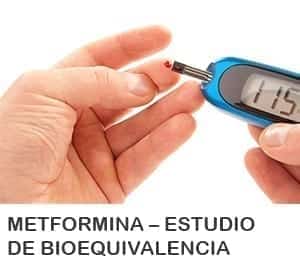 Metformina – Estudio de Bioequivalencia