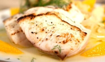Pescado en Salsa de Naranja
