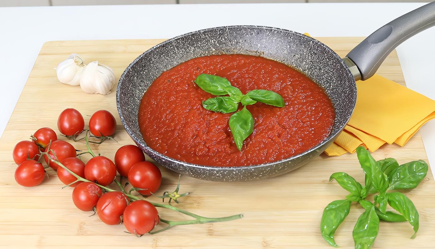 Salsa de Tomate para Pasta Receta