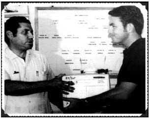 Doctor Clímaco Silva trabajando con-Doctor Abel Dueñas Padrón