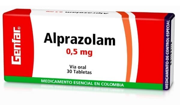 Alprazolam 0.5mg Tabletas