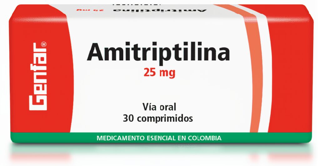 Amitriptilina 25mg Tabletas
