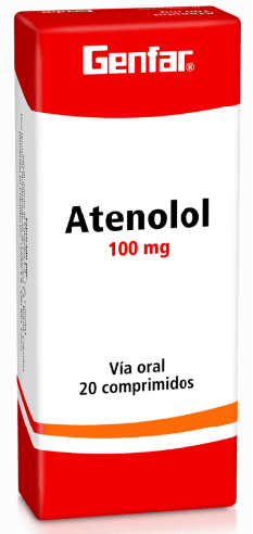 Atenolol 100mg Tabletas - Genfar