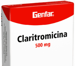 Claritromicina Tabletas - Genfar