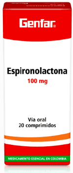 Espironolactona Tabletas - Genfar