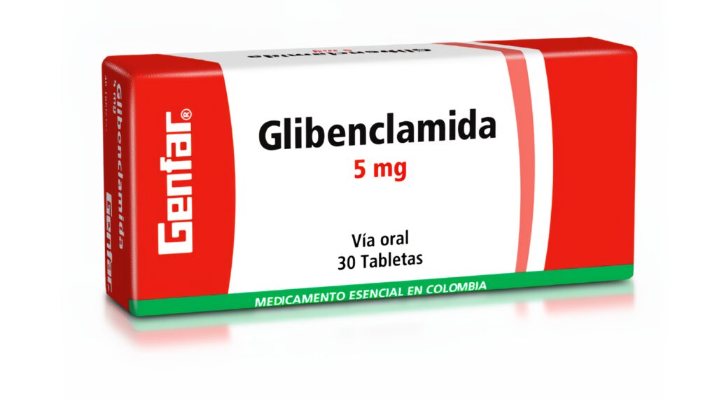 Glibenclamida 5mg Tabletas