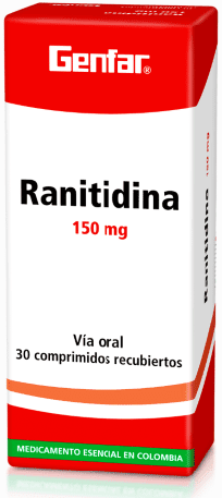 Ranitidina Tabletas - Genfar