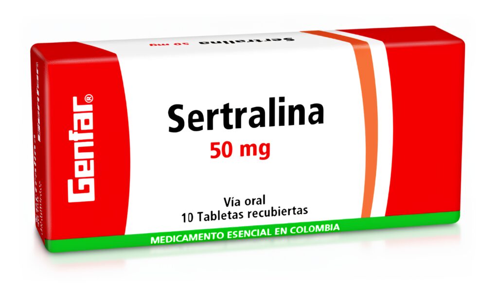 Sertralina 50mg Tabletas Recubiertas
