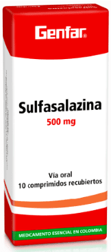 Sulfasalazina Tabletas - Genfar