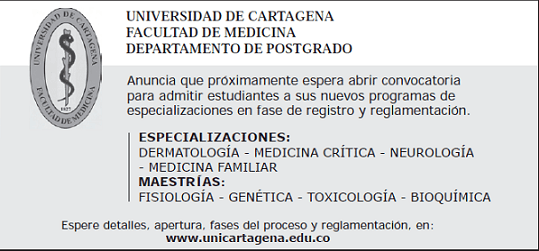 Universidad de Cartagena Especializaciones
