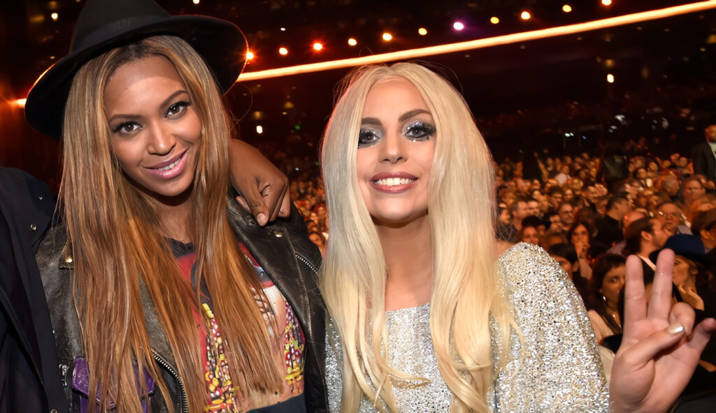 Lady Gaga y Beyoncé