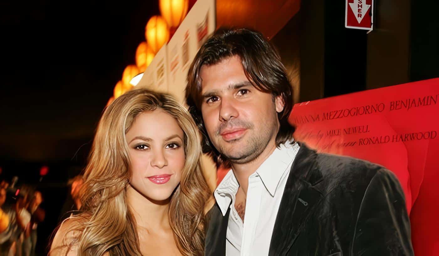 Shakira y Antonio de la Rúa