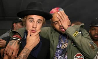 Justin Bieber y Chris Brown