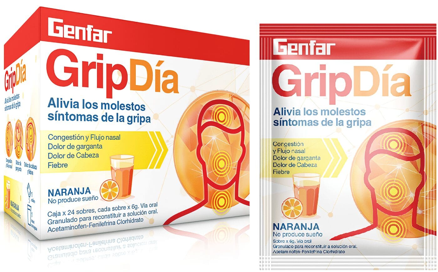 GenfarGrip Día Granulado