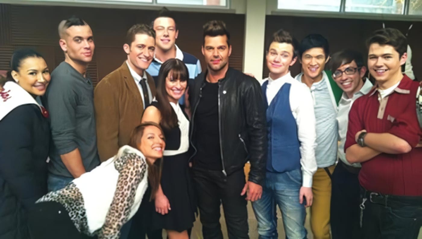 Ricky Martin debutó en Glee
