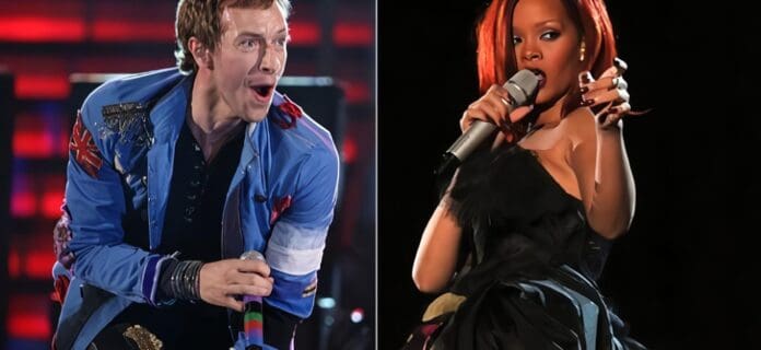 Rihanna colabora con Coldplay
