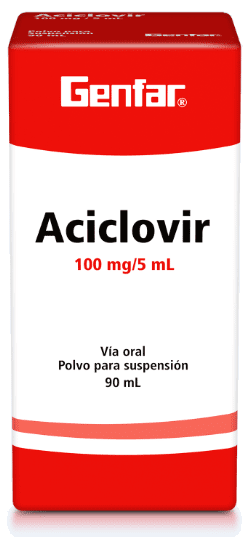 Aciclovir Polvo para Suspensión - Genfar