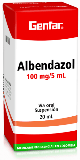 Albendazol Suspensión - Genfar