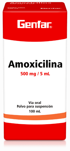 Amoxicilina Polvo para Suspensión - Genfar