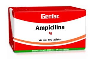 Ampicilina Tabletas 1g Genfar