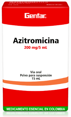 Azitromicina Polvo para Suspensión - Genfar