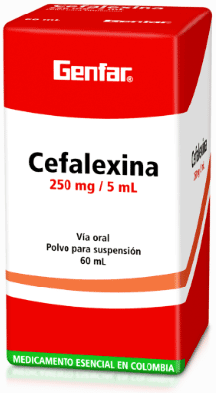 Cefalexina Suspensión - Genfar