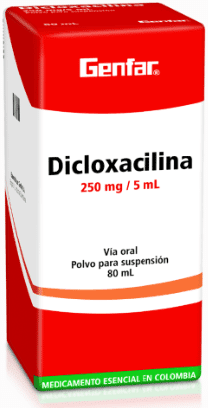 Dicloxacilina Polvo para Suspensión - Genfar