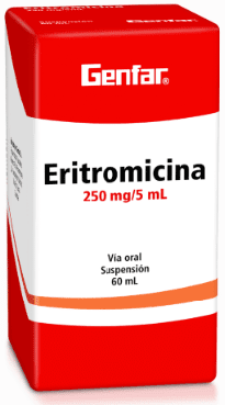 Eritromicina Suspensión - Genfar