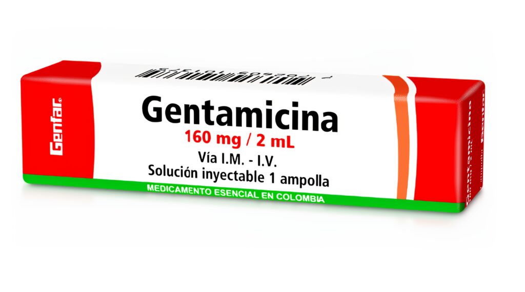 Gentamicina 160mg/2ml Inyectable