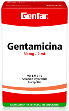 Gentamicina Inyectable - Genfar