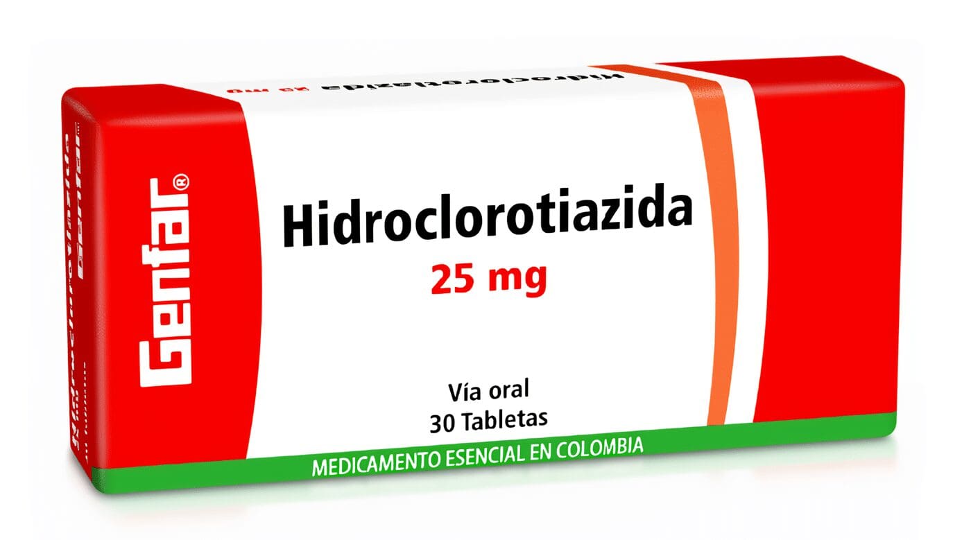 Hidroclorotiazida Tabletas - Genfar