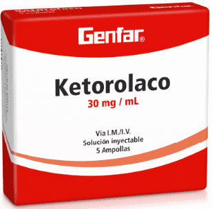 Ketorolaco Inyectable - Genfar