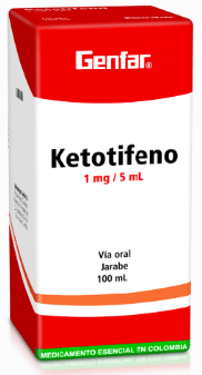 Ketotifeno Jarabe - Genfar