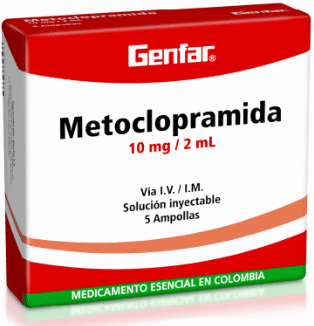 Metoclopramida Solución Inyectable - Genfar