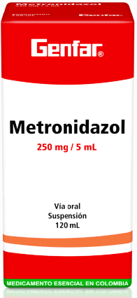 Metronidazol Suspensión - Genfar