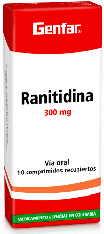 Ranitidina Tabletas - Genfar