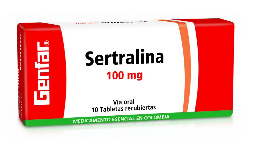 Sertralina 100mg Tabletas Recubiertas