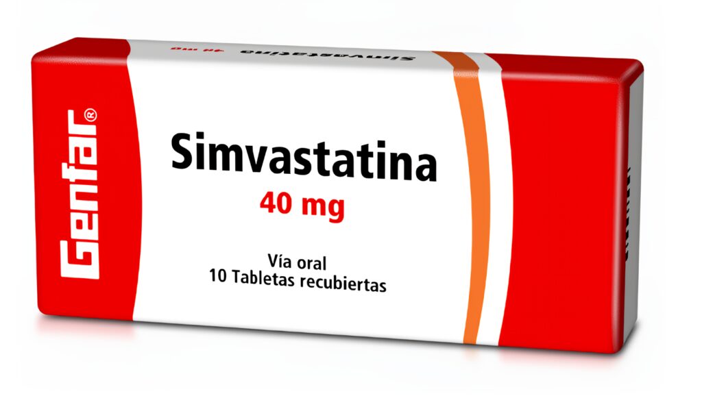 Simvastatina 40mg Tabletas Recubiertas