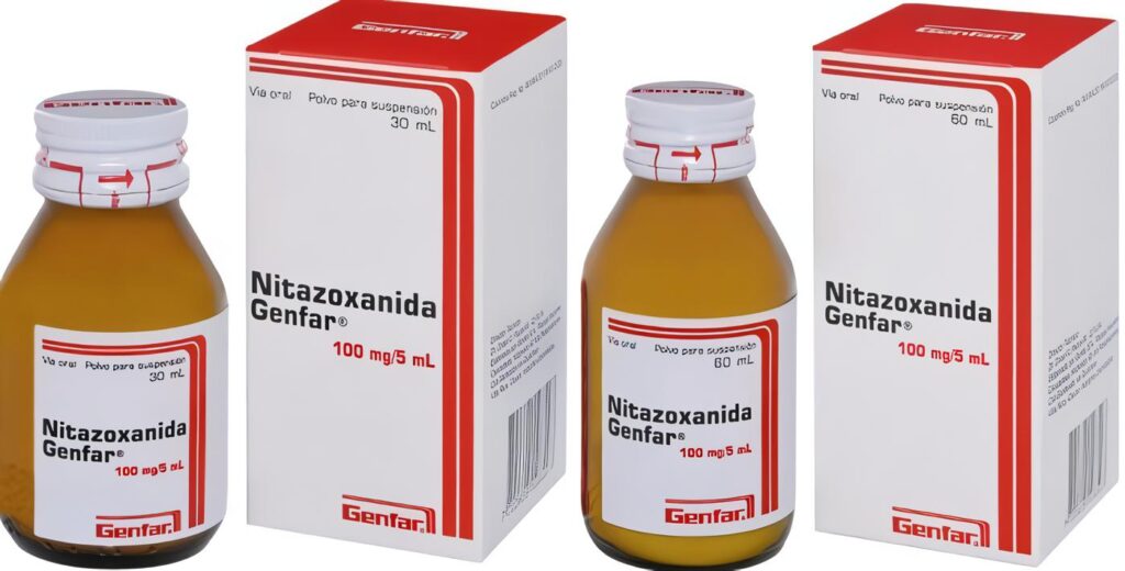 Nitazoxanida 100 Mg/5 Ml