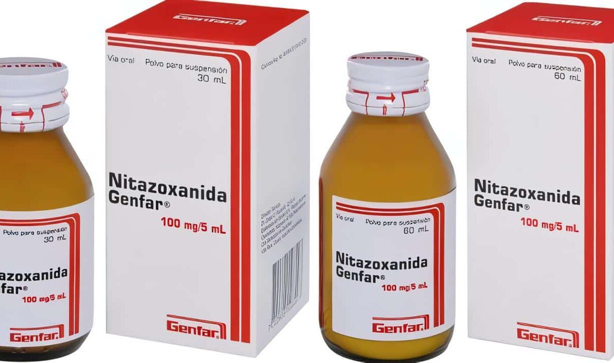 Nitazoxanida 100 Mg/5 Ml
