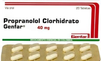 Propranolol Clorhidrato 40mg