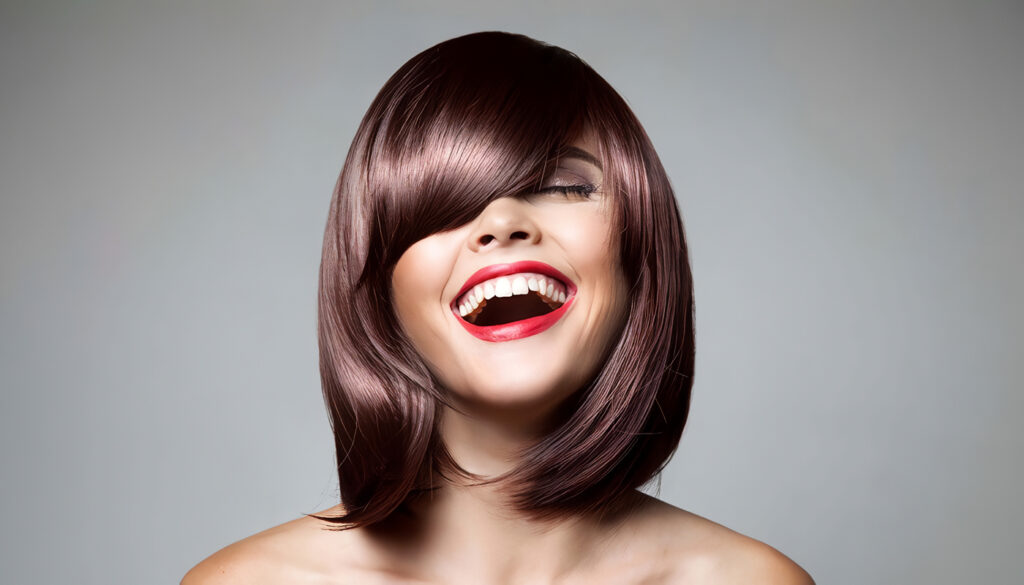 brillo del cabello