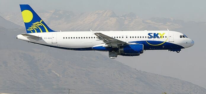 sky-avion-aerolineas Chilenas