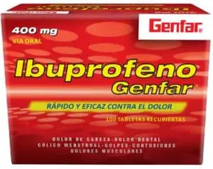 ibuprofeno 400mg genfar