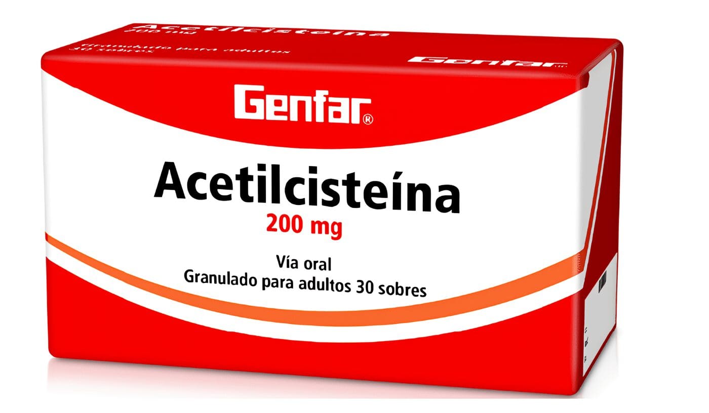 Acetilcisteína Granulado - Genfar