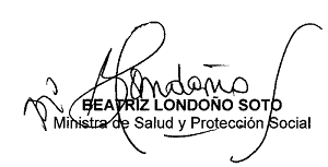 firma ministra Beatriz Londoño